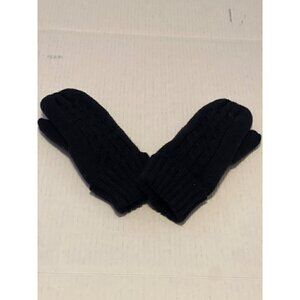 Brook + Bay Women's Thick Cable Knit Fleece Lined Winter Mittens Small NWOT